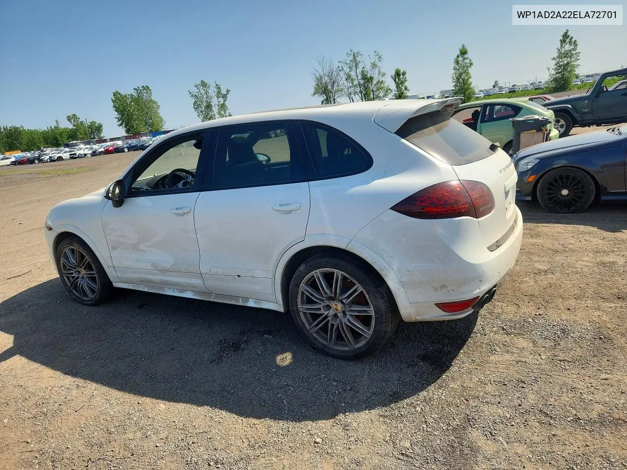 2014 Porsche Cayenne VIN: WP1AD2A22ELA72701 Lot: 60058786