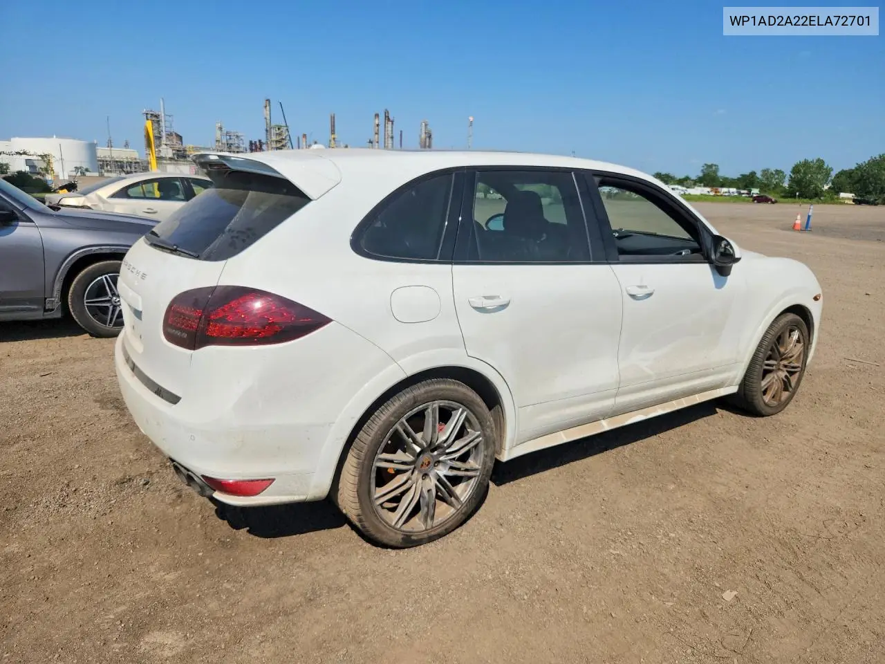 2014 Porsche Cayenne VIN: WP1AD2A22ELA72701 Lot: 60058786