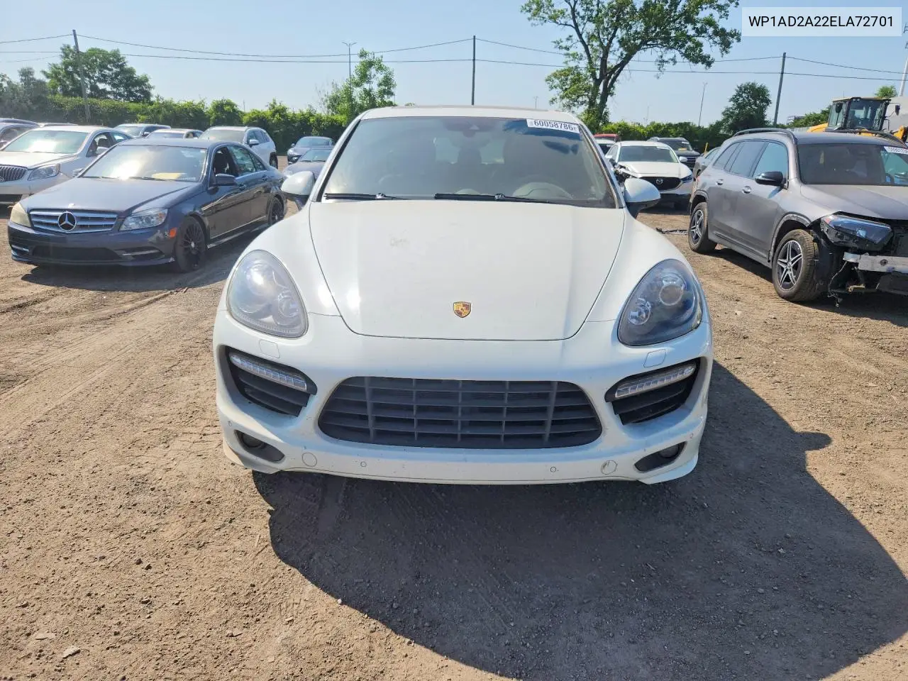 2014 Porsche Cayenne VIN: WP1AD2A22ELA72701 Lot: 60058786