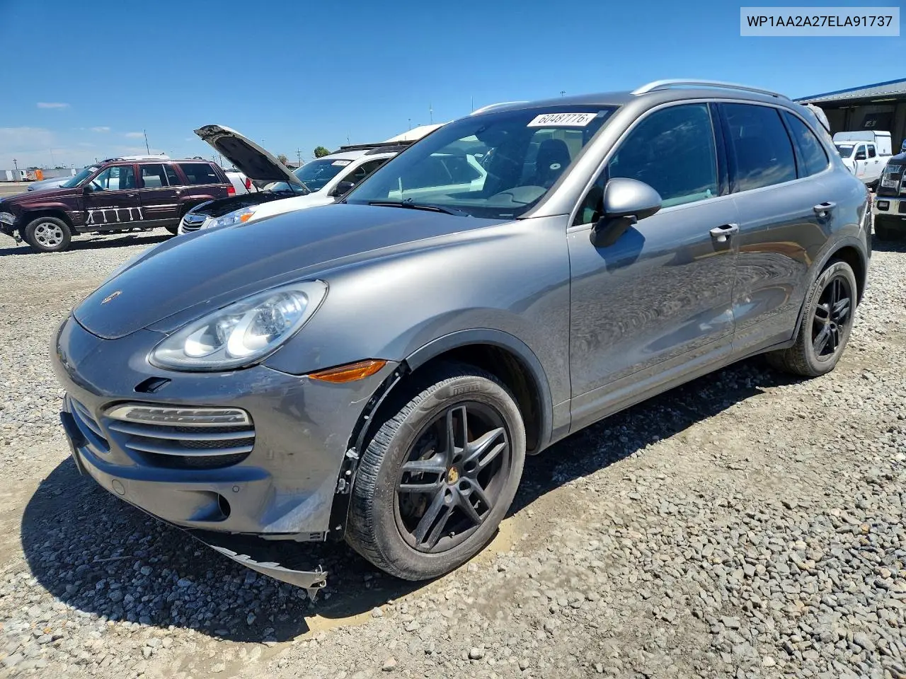 2014 Porsche Cayenne VIN: WP1AA2A27ELA91737 Lot: 60487776
