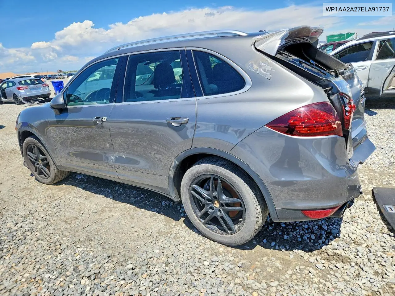 2014 Porsche Cayenne VIN: WP1AA2A27ELA91737 Lot: 60487776