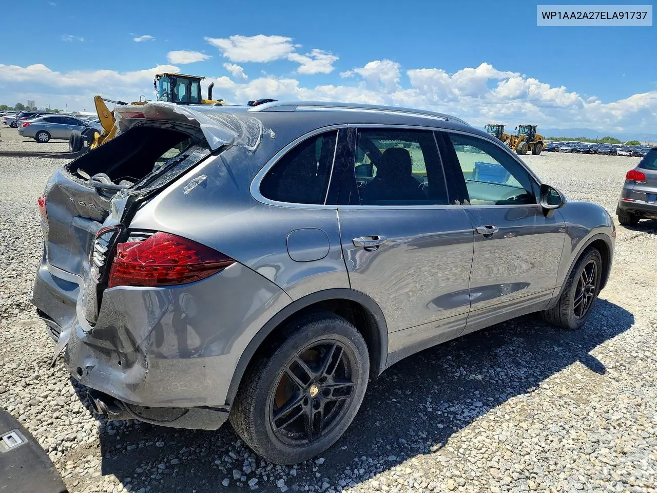 2014 Porsche Cayenne VIN: WP1AA2A27ELA91737 Lot: 60487776