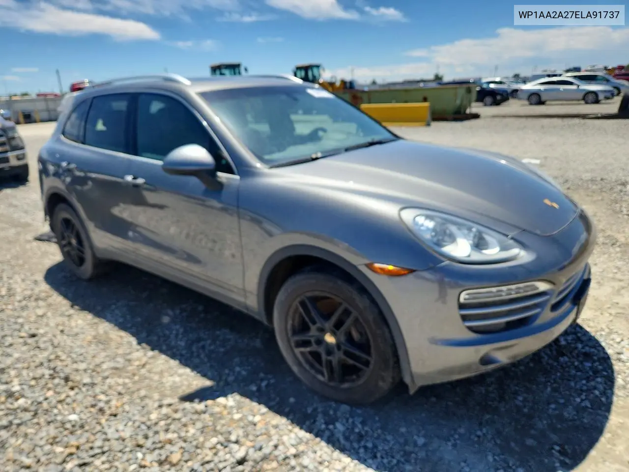 2014 Porsche Cayenne VIN: WP1AA2A27ELA91737 Lot: 60487776