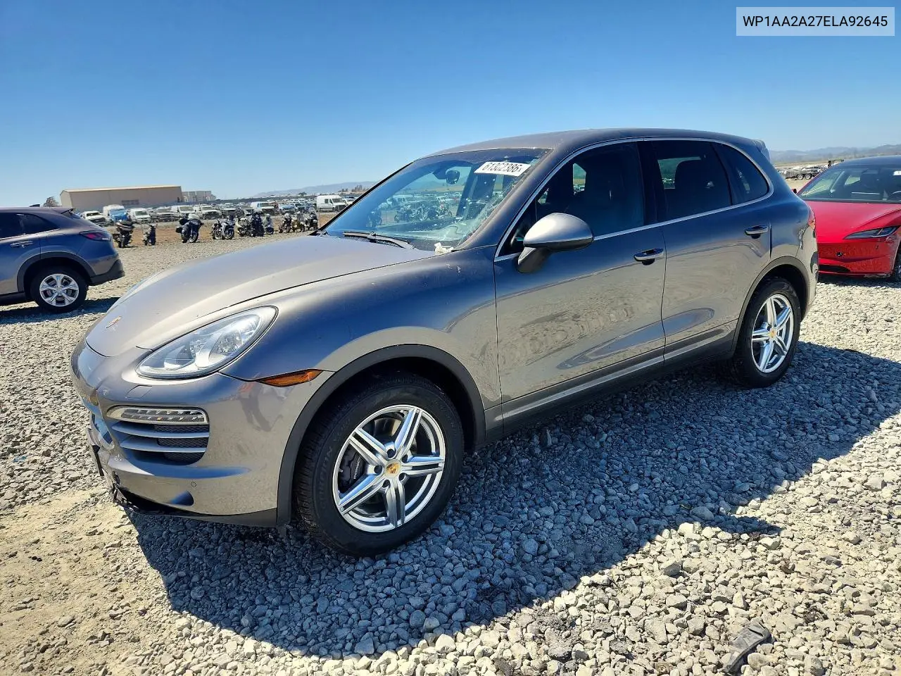 2014 Porsche Cayenne VIN: WP1AA2A27ELA92645 Lot: 61362386