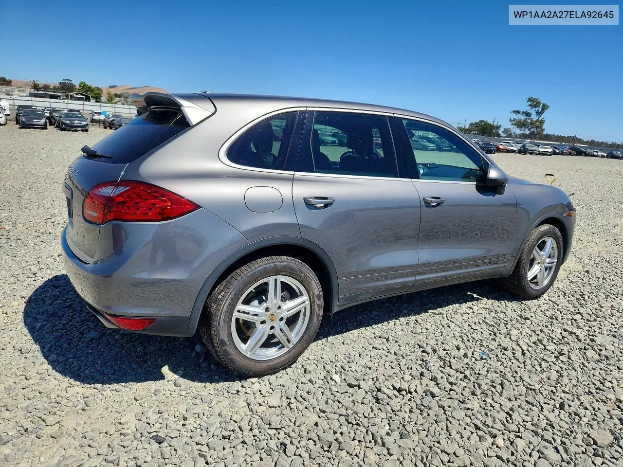 2014 Porsche Cayenne VIN: WP1AA2A27ELA92645 Lot: 61362386