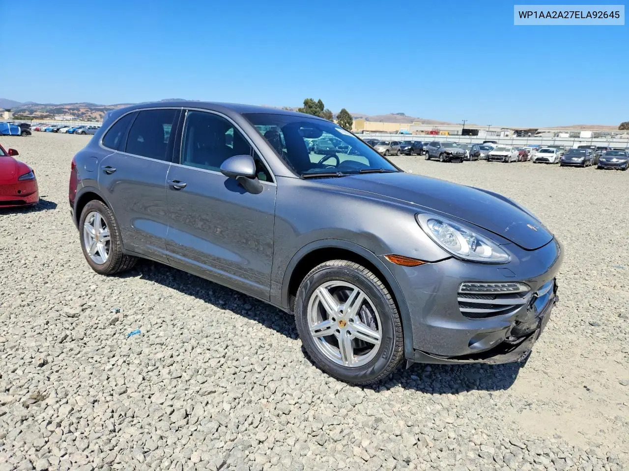 2014 Porsche Cayenne VIN: WP1AA2A27ELA92645 Lot: 61362386