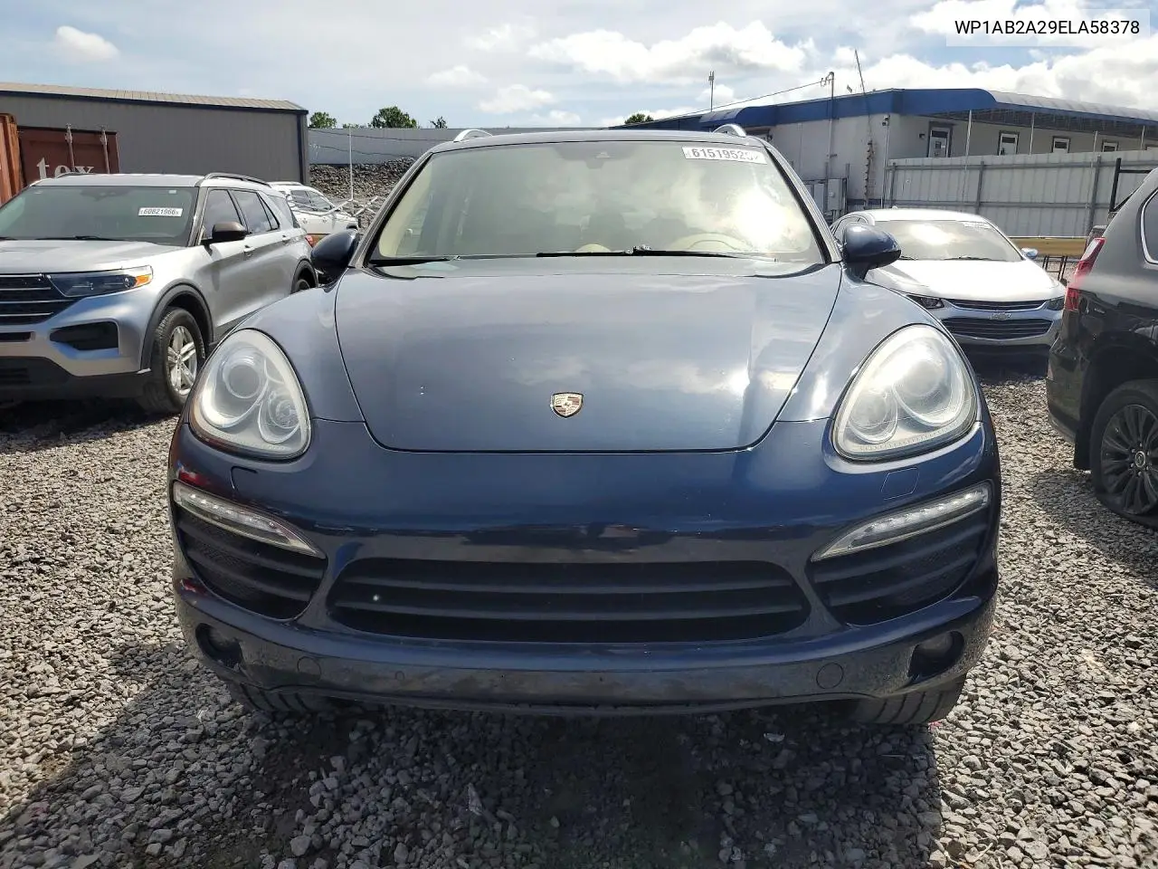2014 Porsche Cayenne S VIN: WP1AB2A29ELA58378 Lot: 61519526