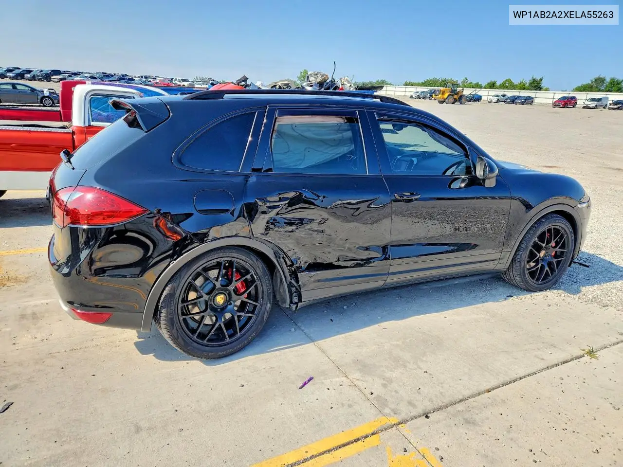 2014 Porsche Cayenne S VIN: WP1AB2A2XELA55263 Lot: 62252996
