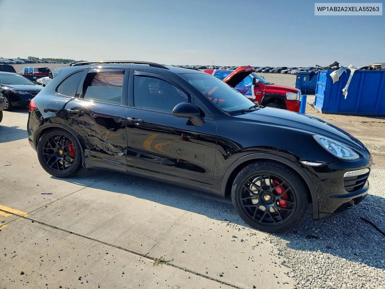 2014 Porsche Cayenne S VIN: WP1AB2A2XELA55263 Lot: 62252996
