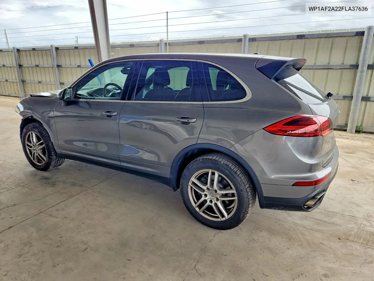 2015 Porsche Cayenne VIN: WP1AF2A22FLA37636 Lot: 55781986