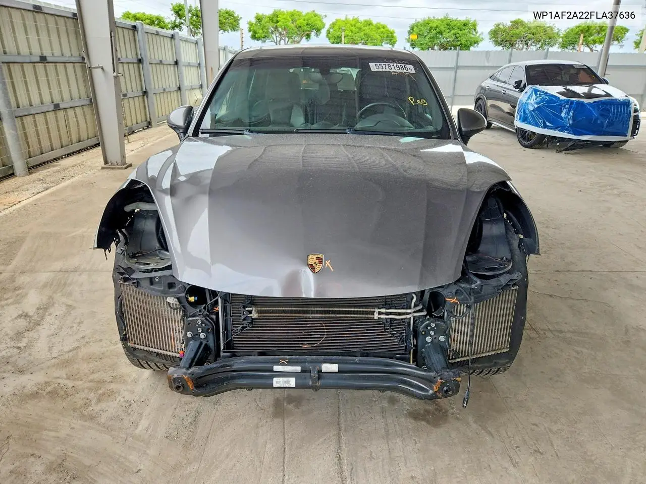 2015 Porsche Cayenne VIN: WP1AF2A22FLA37636 Lot: 55781986
