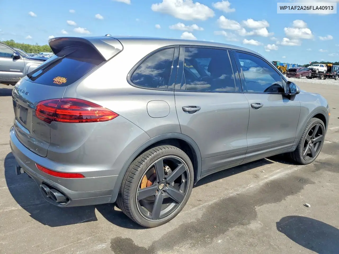 2015 Porsche Cayenne VIN: WP1AF2A26FLA40913 Lot: 57061016