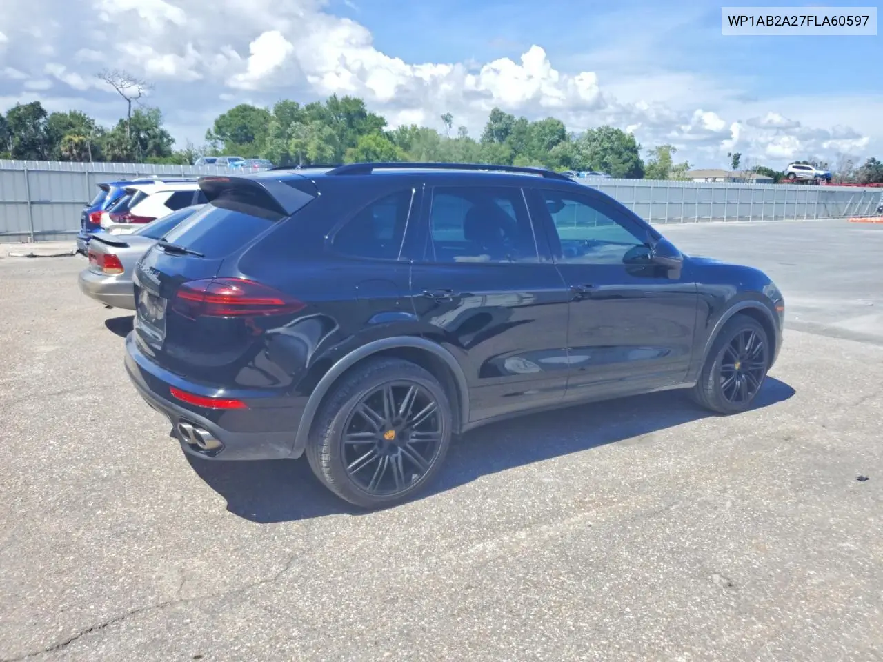2015 Porsche Cayenne S VIN: WP1AB2A27FLA60597 Lot: 57365236