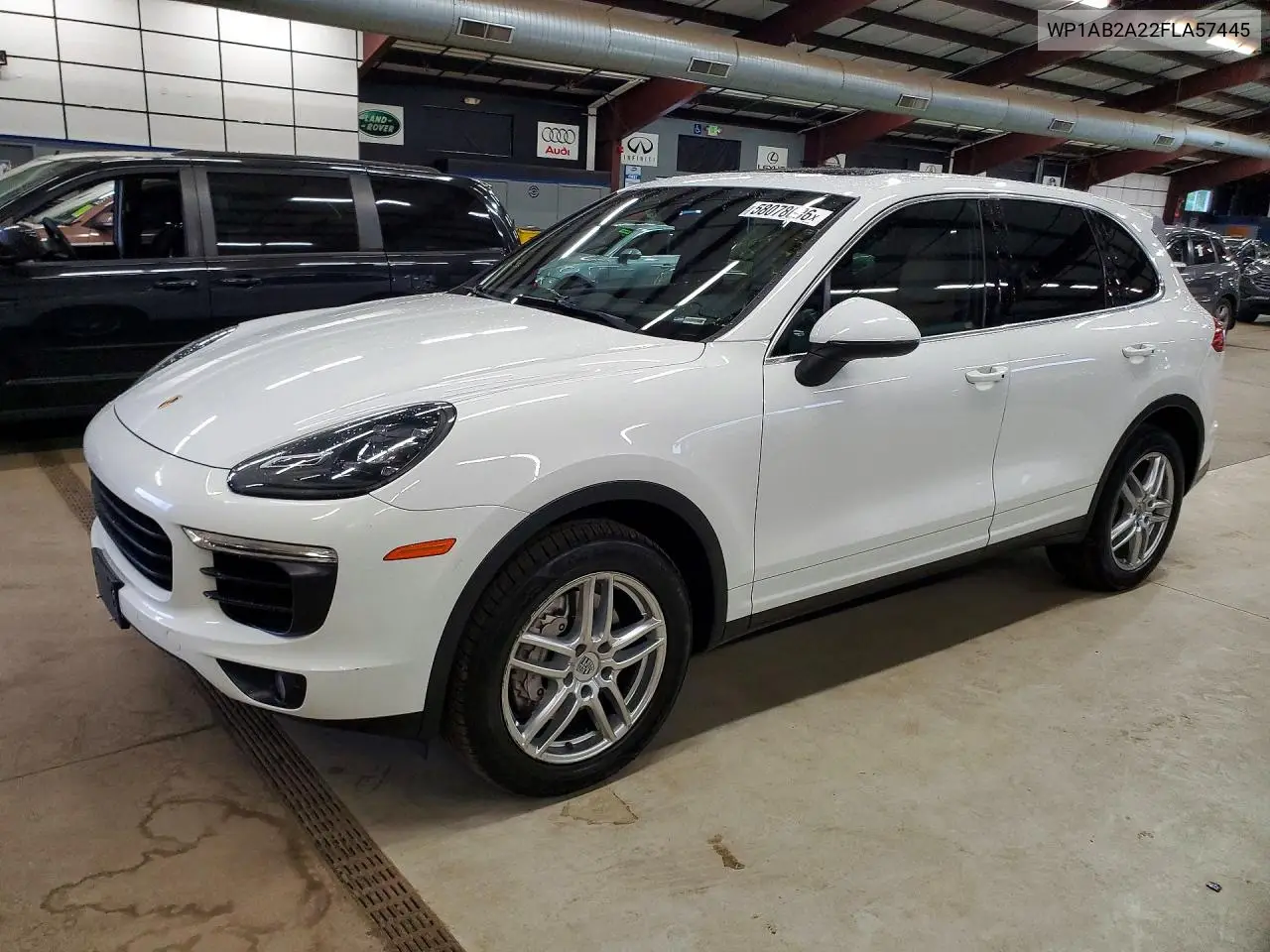 2015 Porsche Cayenne S VIN: WP1AB2A22FLA57445 Lot: 58078006