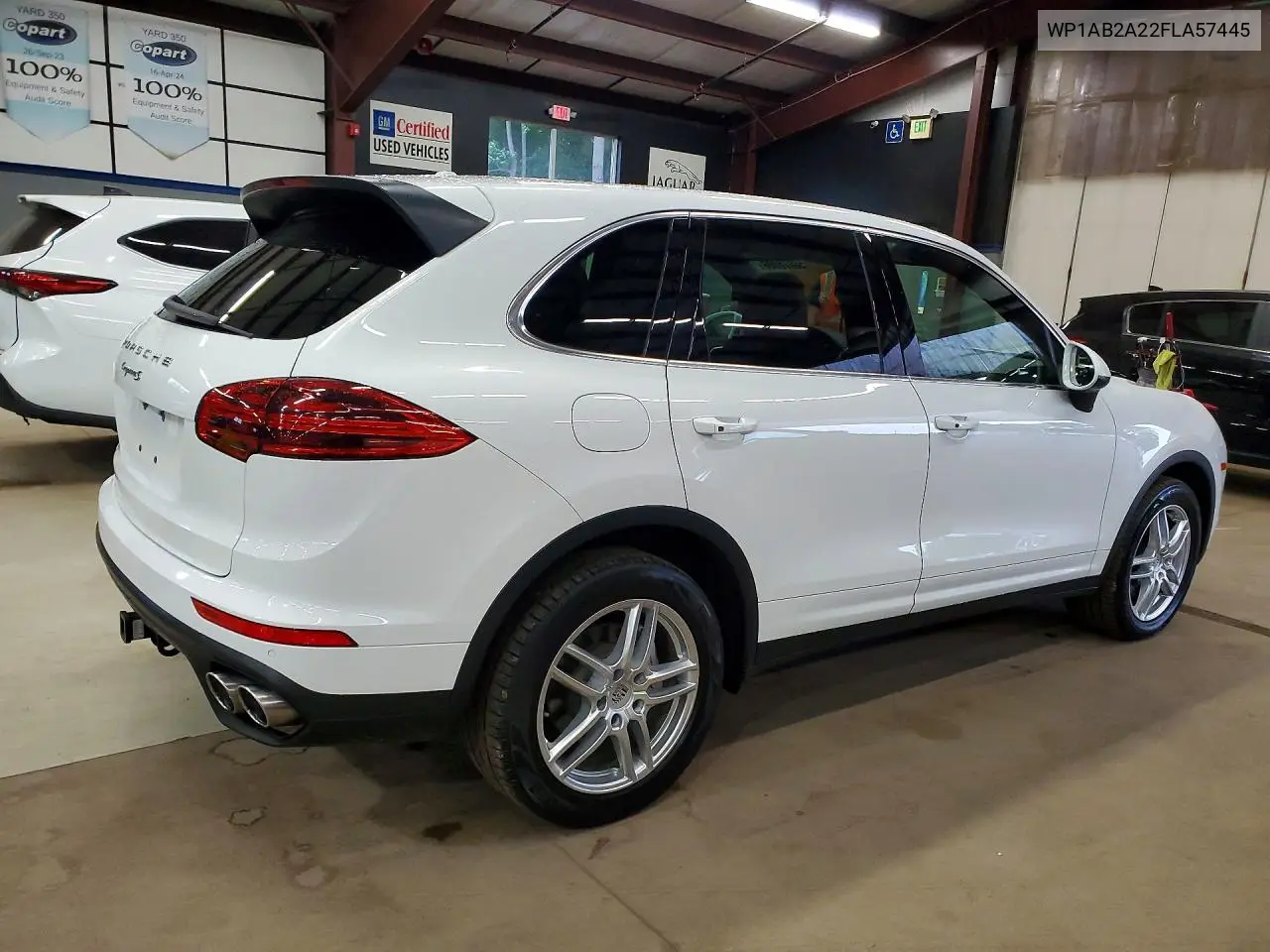 2015 Porsche Cayenne S VIN: WP1AB2A22FLA57445 Lot: 58078006