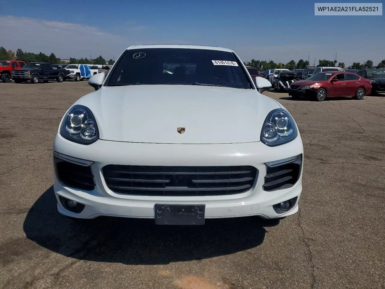 2015 Porsche Cayenne Se Hybrid VIN: WP1AE2A21FLA52521 Lot: 61881816