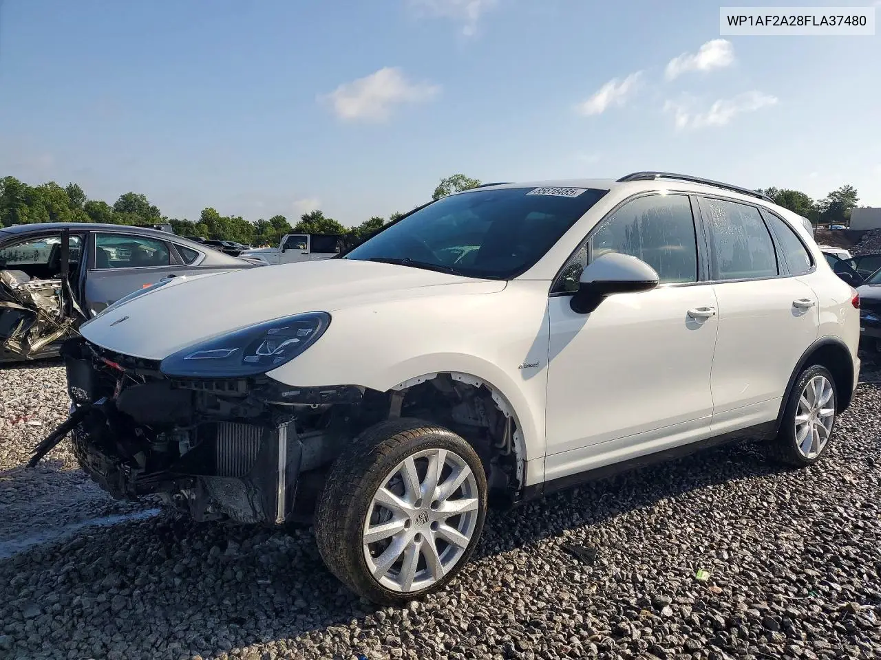 2015 Porsche Cayenne VIN: WP1AF2A28FLA37480 Lot: 85616485
