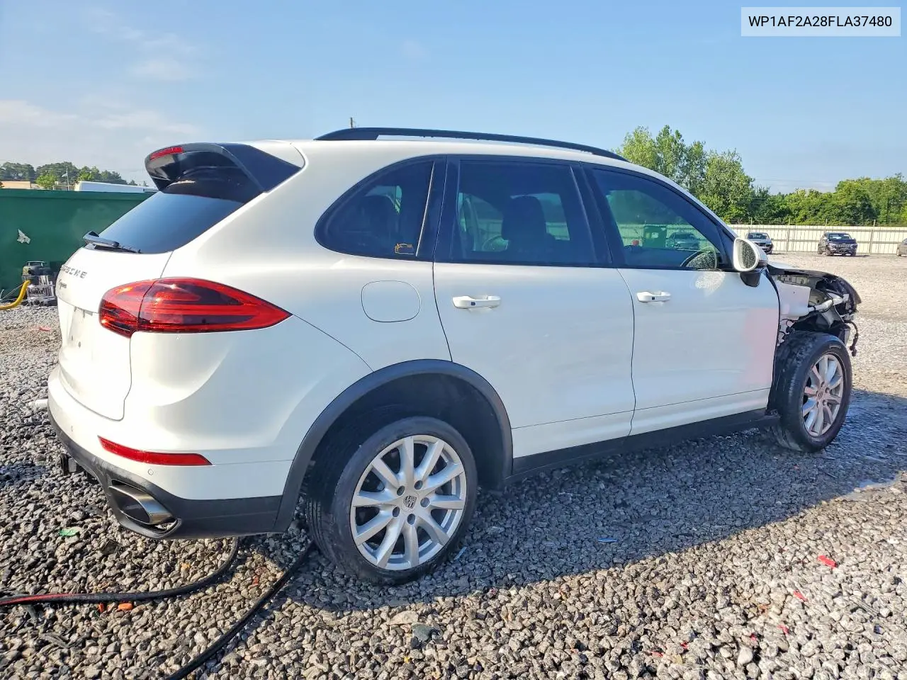 2015 Porsche Cayenne VIN: WP1AF2A28FLA37480 Lot: 85616485
