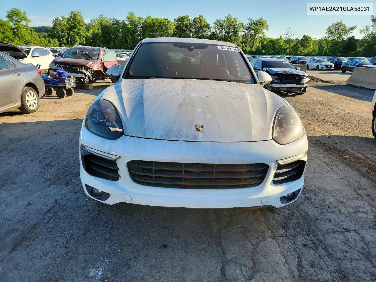 2016 Porsche Cayenne Se Hybrid VIN: WP1AE2A21GLA58031 Lot: 56269356