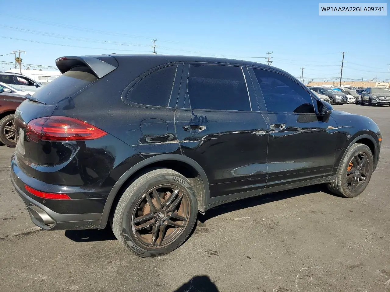 2016 Porsche Cayenne VIN: WP1AA2A22GLA09741 Lot: 56269546