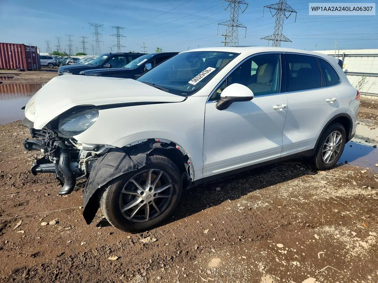 2016 Porsche Cayenne VIN: WP1AA2A24GLA06307 Lot: 56529436