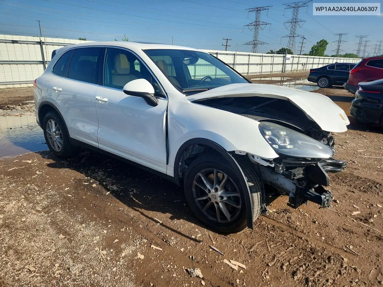 2016 Porsche Cayenne VIN: WP1AA2A24GLA06307 Lot: 56529436