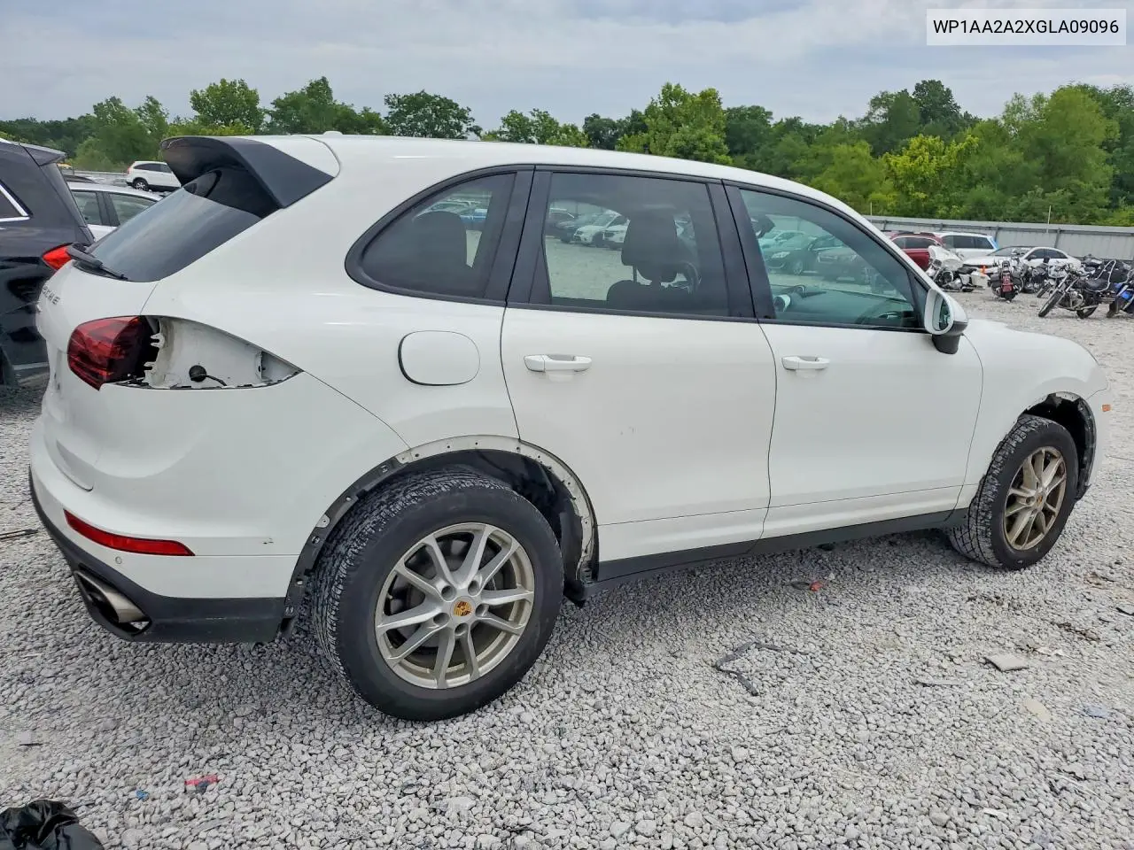 2016 Porsche Cayenne VIN: WP1AA2A2XGLA09096 Lot: 58592786
