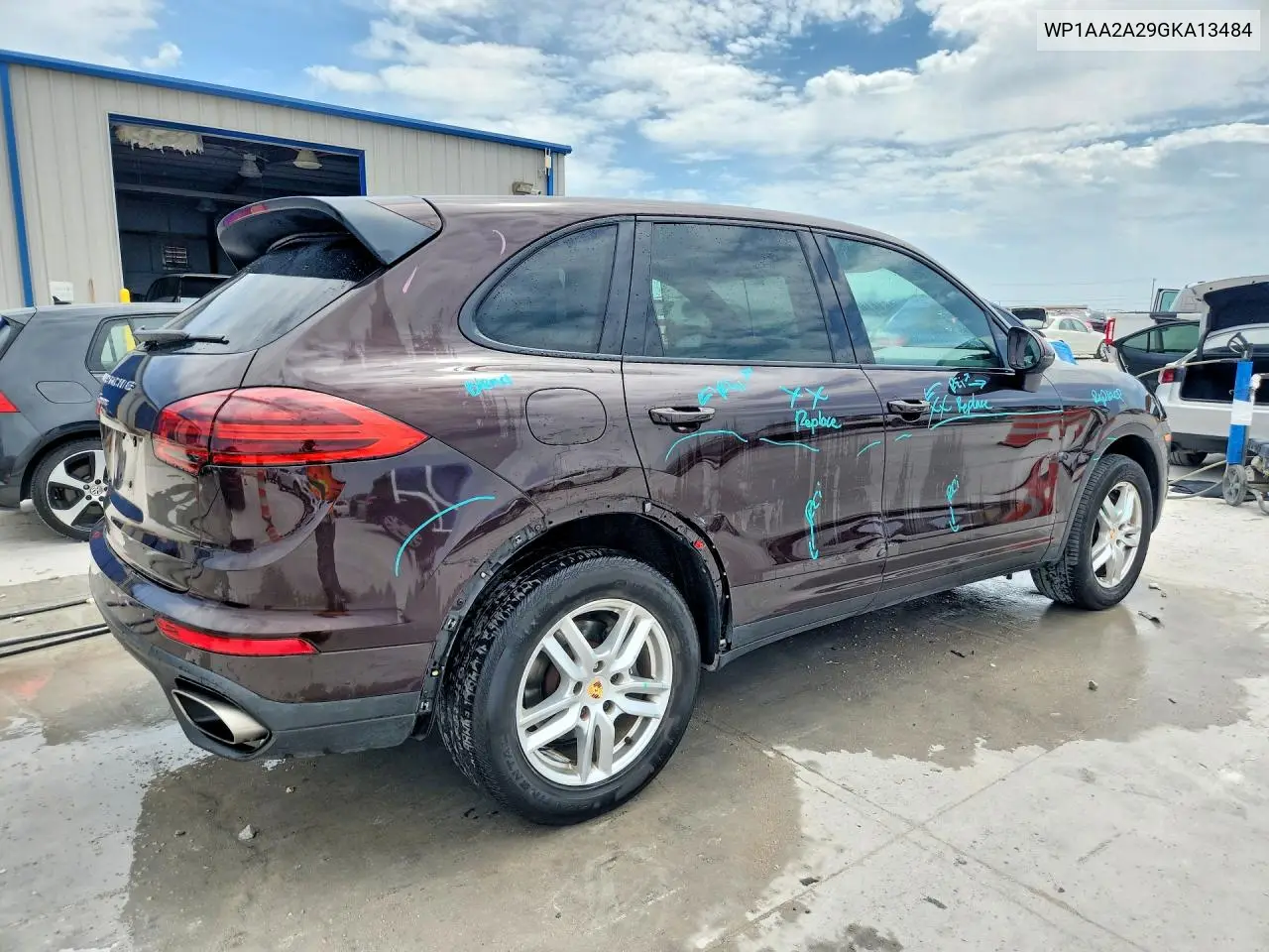 2016 Porsche Cayenne VIN: WP1AA2A29GKA13484 Lot: 58807386