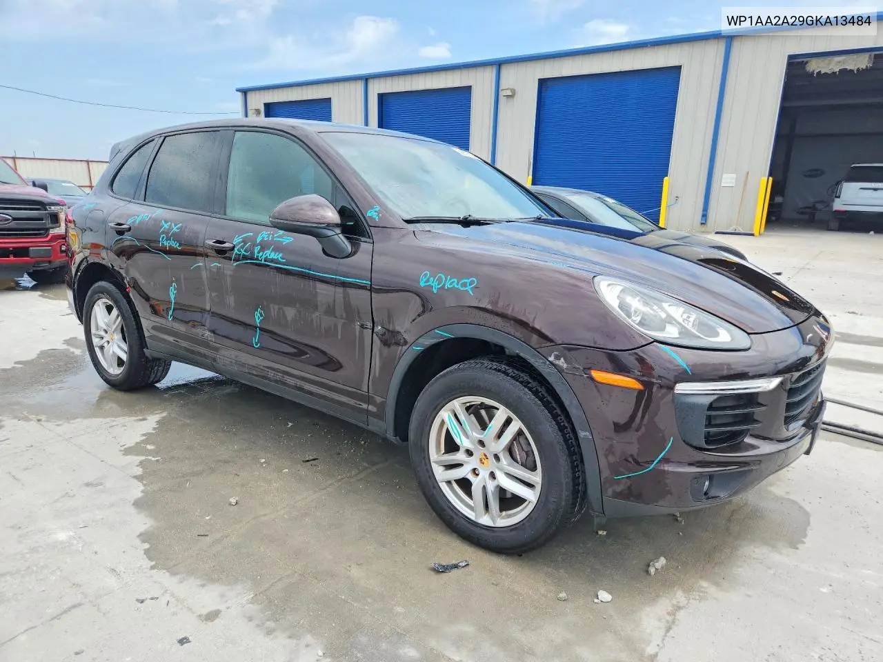 2016 Porsche Cayenne VIN: WP1AA2A29GKA13484 Lot: 58807386
