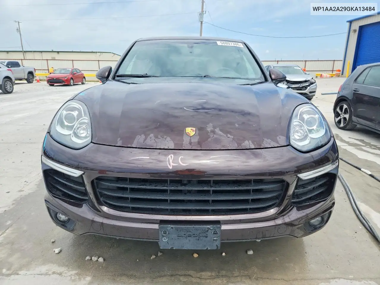 2016 Porsche Cayenne VIN: WP1AA2A29GKA13484 Lot: 58807386