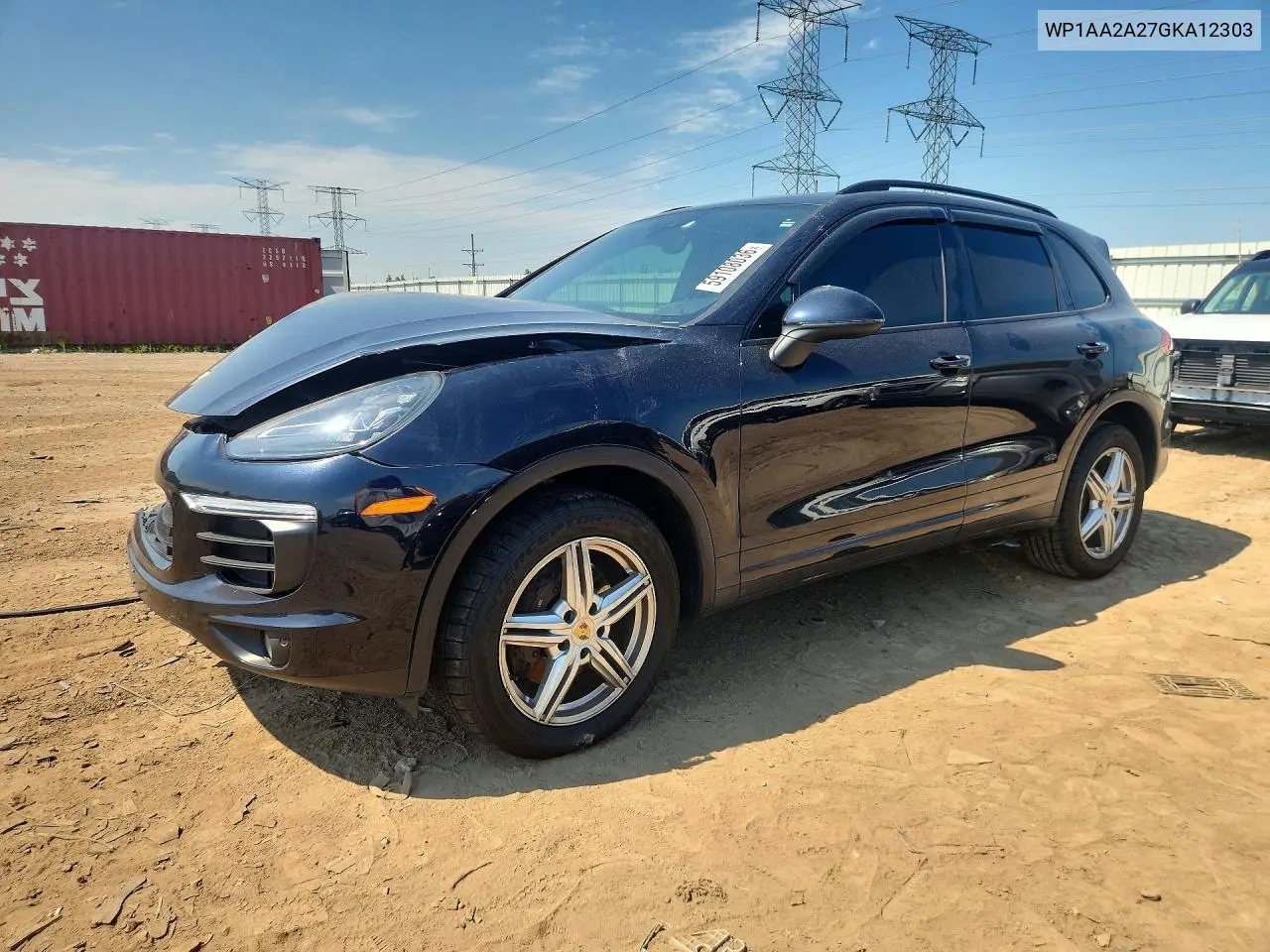 2016 Porsche Cayenne VIN: WP1AA2A27GKA12303 Lot: 59108036