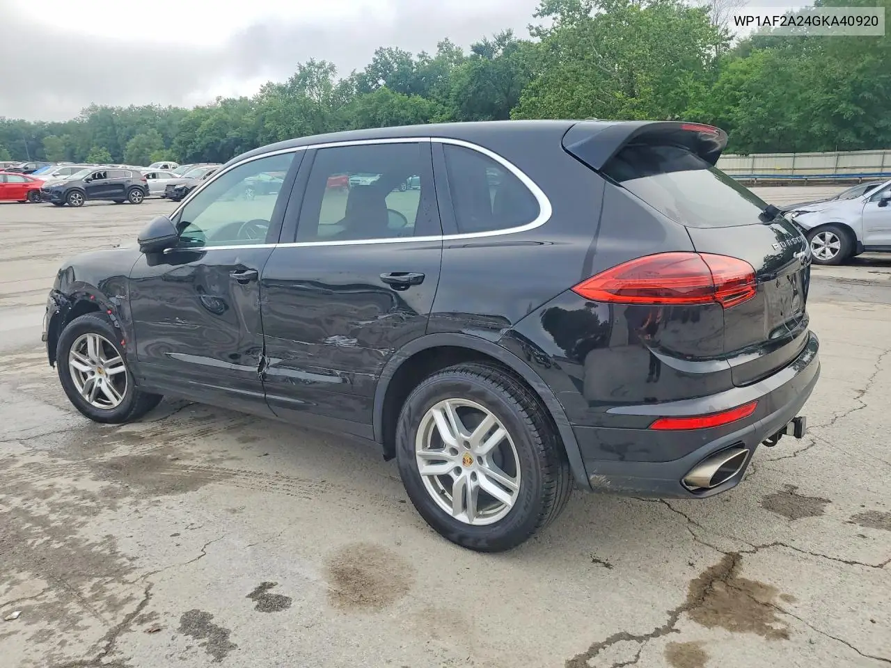 2016 Porsche Cayenne VIN: WP1AF2A24GKA40920 Lot: 59218656