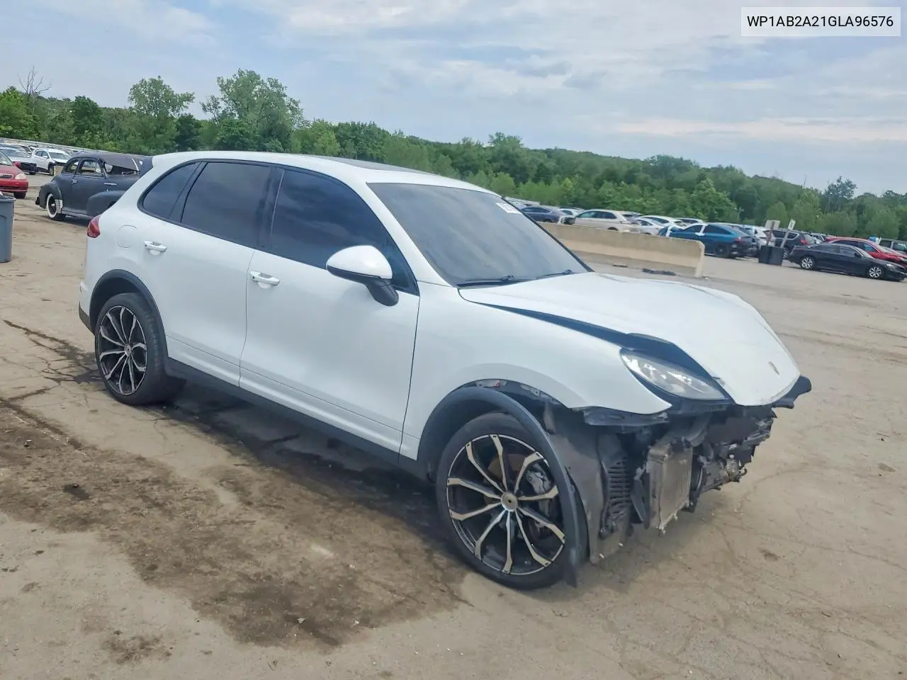 2016 Porsche Cayenne S VIN: WP1AB2A21GLA96576 Lot: 59218966
