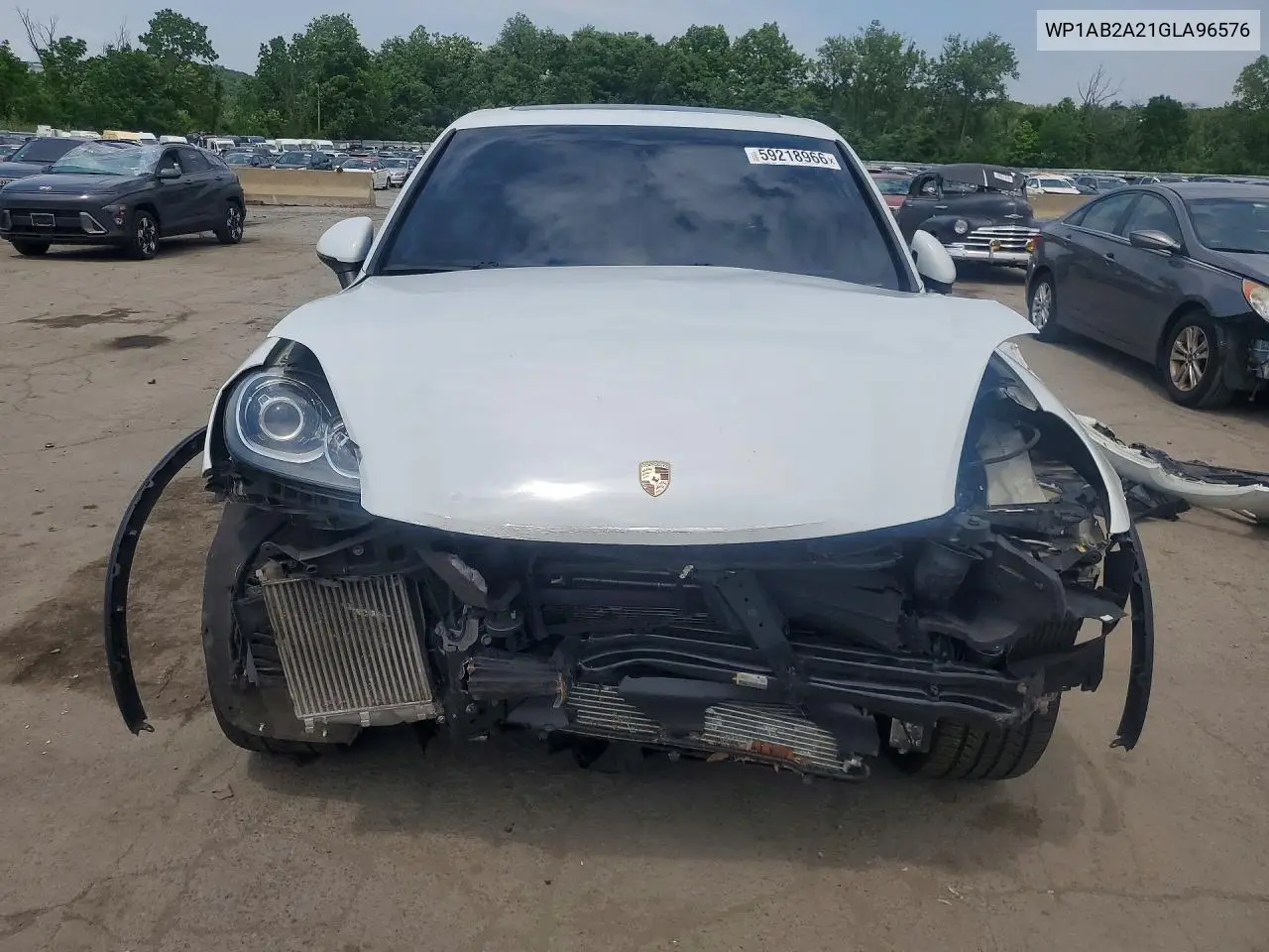 2016 Porsche Cayenne S VIN: WP1AB2A21GLA96576 Lot: 59218966