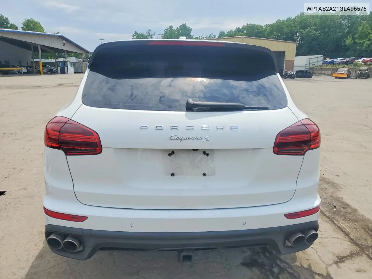 2016 Porsche Cayenne S VIN: WP1AB2A21GLA96576 Lot: 59218966