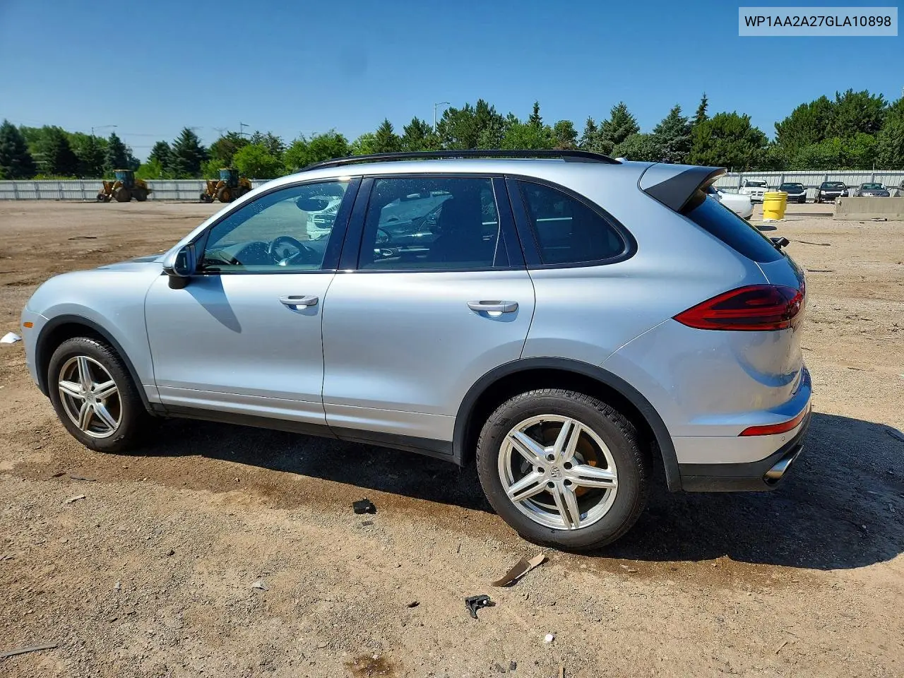 2016 Porsche Cayenne VIN: WP1AA2A27GLA10898 Lot: 59810816