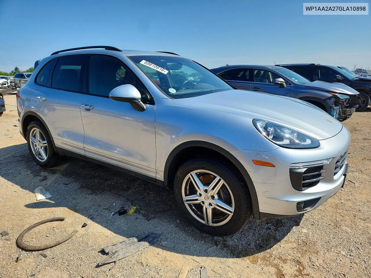 2016 Porsche Cayenne VIN: WP1AA2A27GLA10898 Lot: 59810816