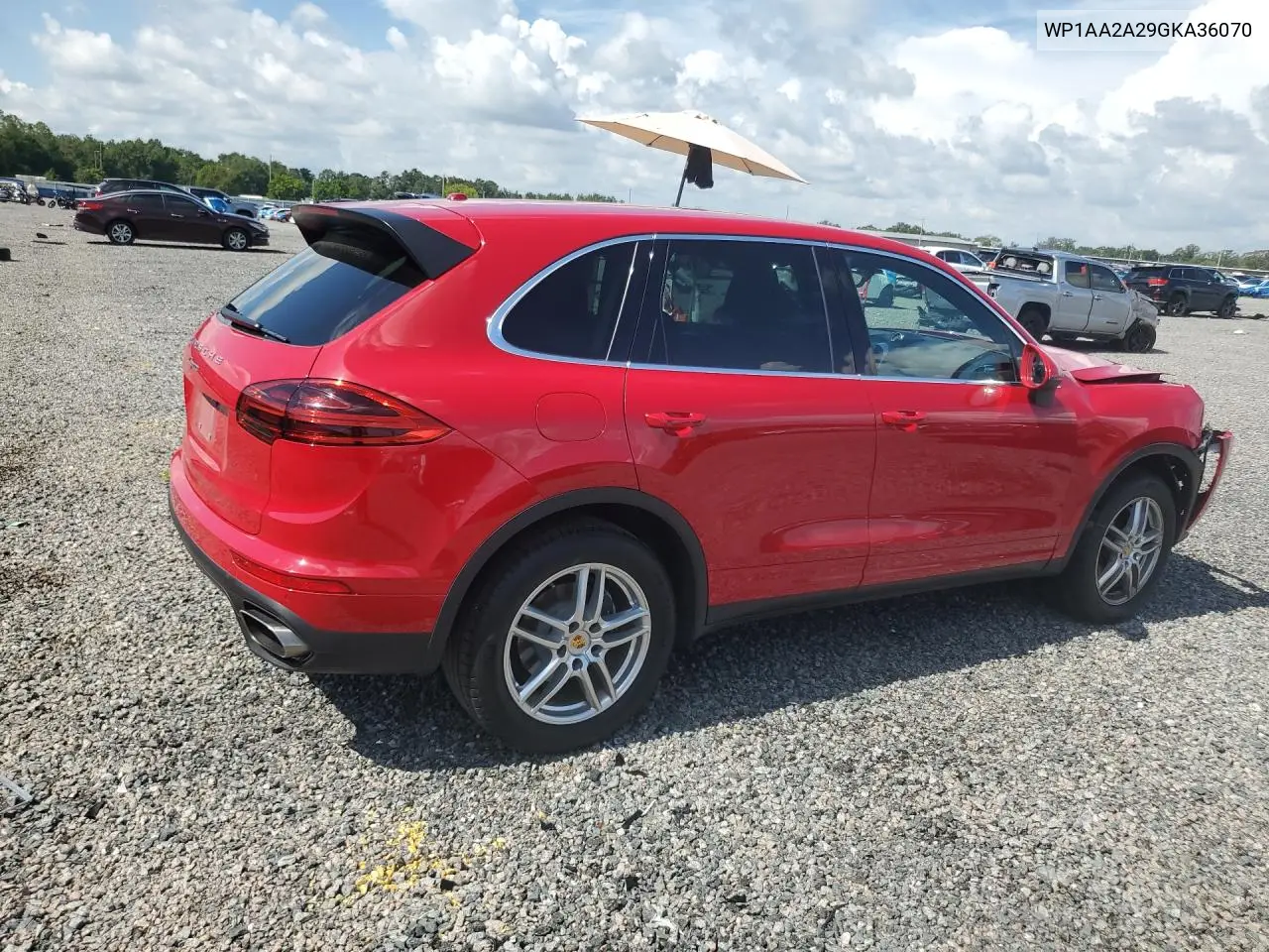 2016 Porsche Cayenne VIN: WP1AA2A29GKA36070 Lot: 60061296