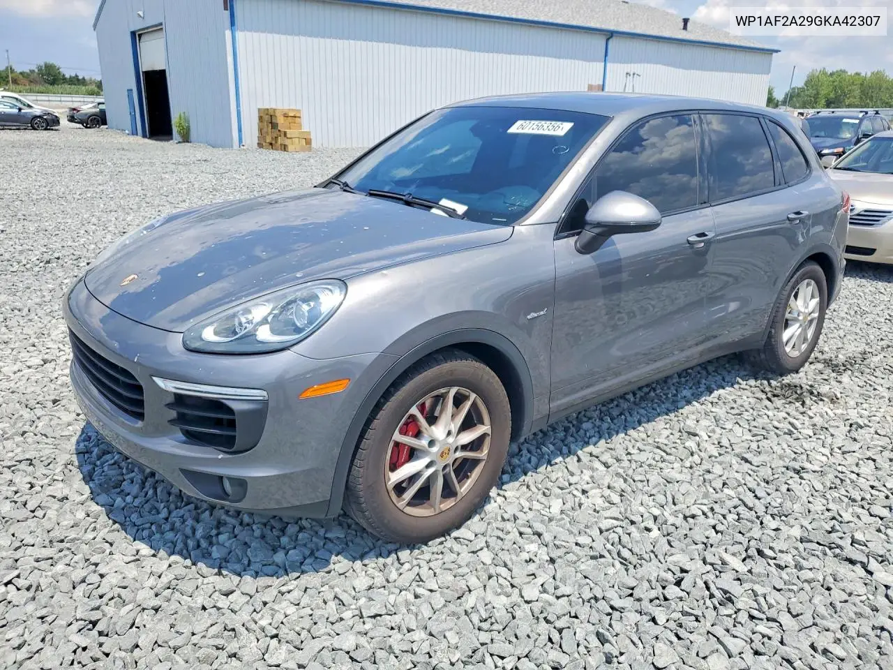 2016 Porsche Cayenne VIN: WP1AF2A29GKA42307 Lot: 60156356