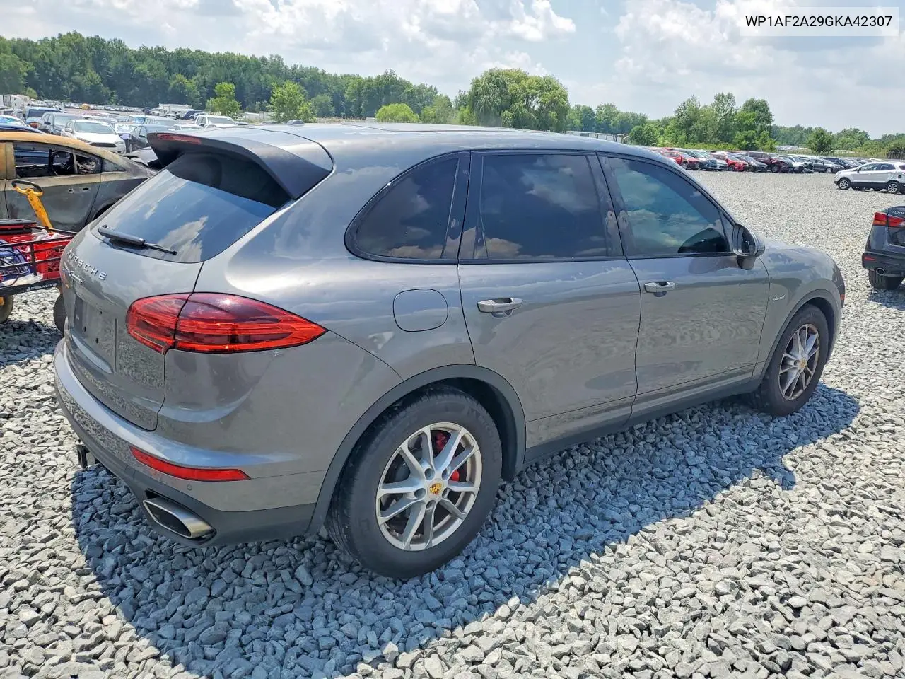 2016 Porsche Cayenne VIN: WP1AF2A29GKA42307 Lot: 60156356