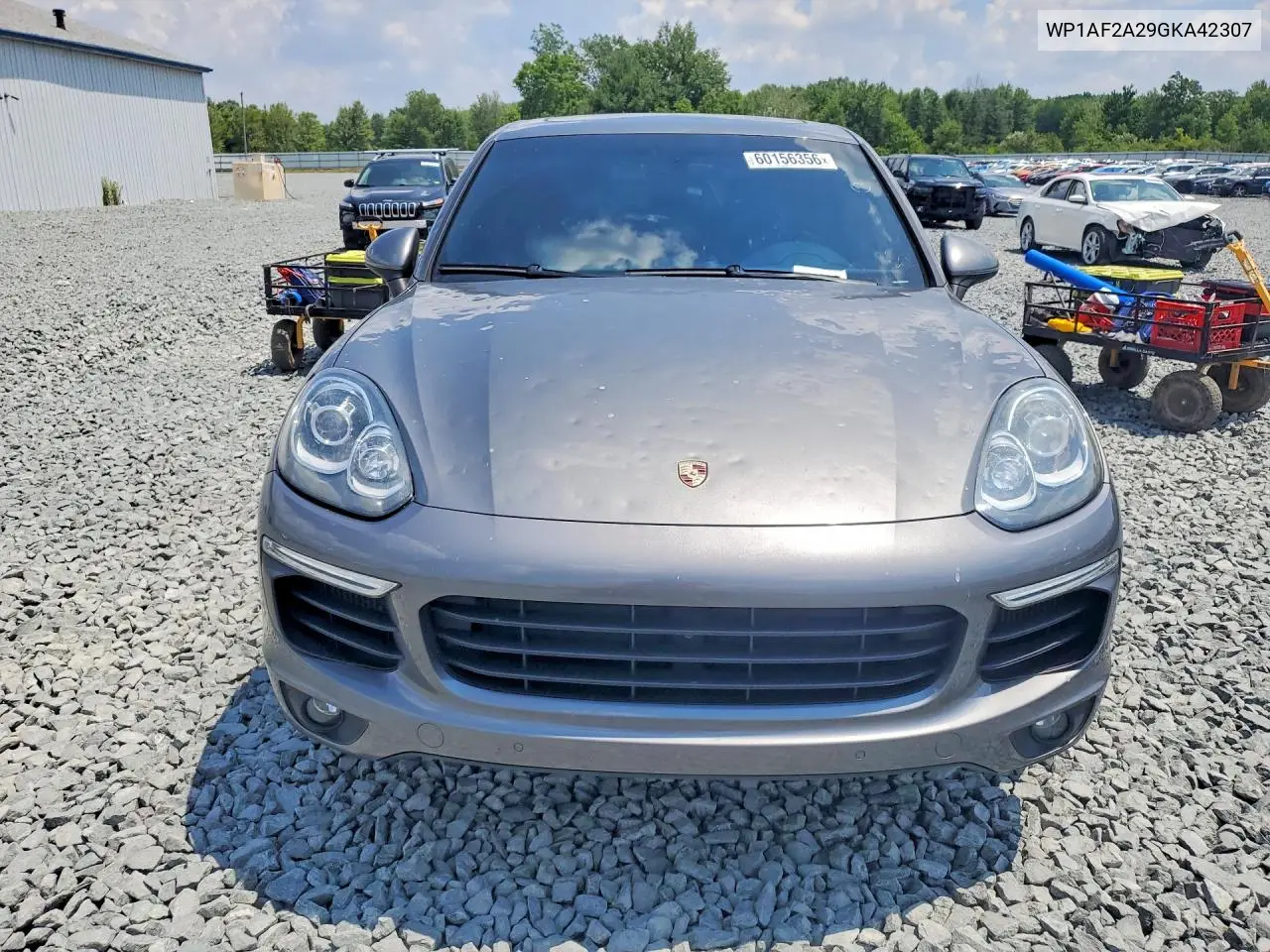 2016 Porsche Cayenne VIN: WP1AF2A29GKA42307 Lot: 60156356