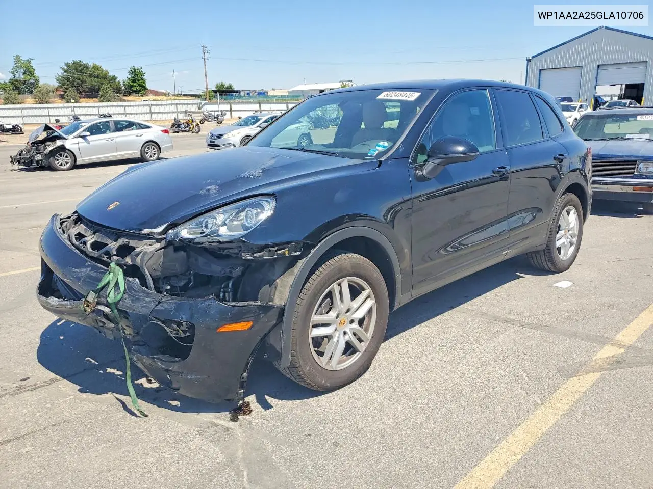 2016 Porsche Cayenne VIN: WP1AA2A25GLA10706 Lot: 60248446