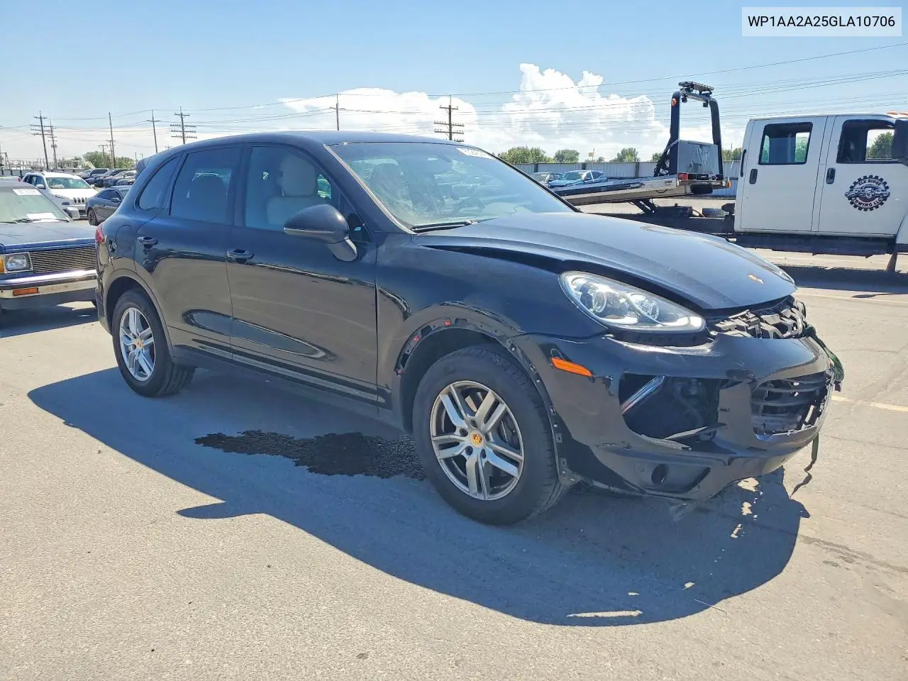 2016 Porsche Cayenne VIN: WP1AA2A25GLA10706 Lot: 60248446