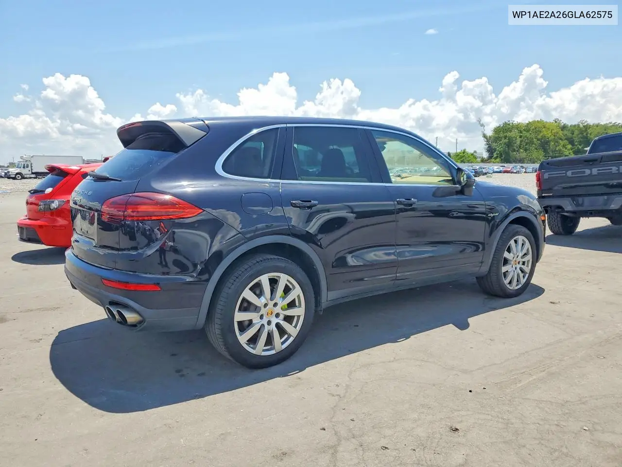 2016 Porsche Cayenne Se Hybrid VIN: WP1AE2A26GLA62575 Lot: 60403706