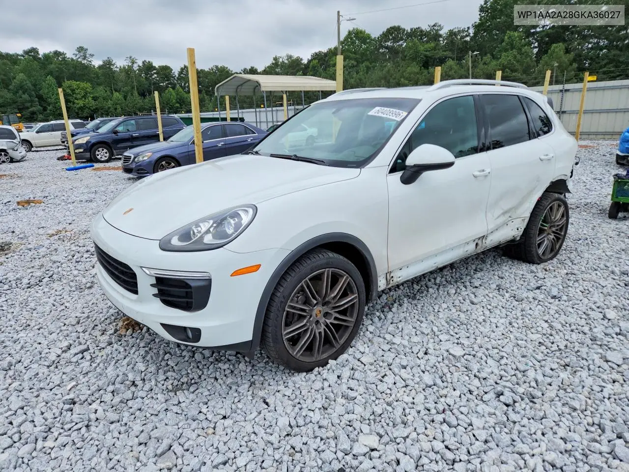 2016 Porsche Cayenne VIN: WP1AA2A28GKA36027 Lot: 60408996