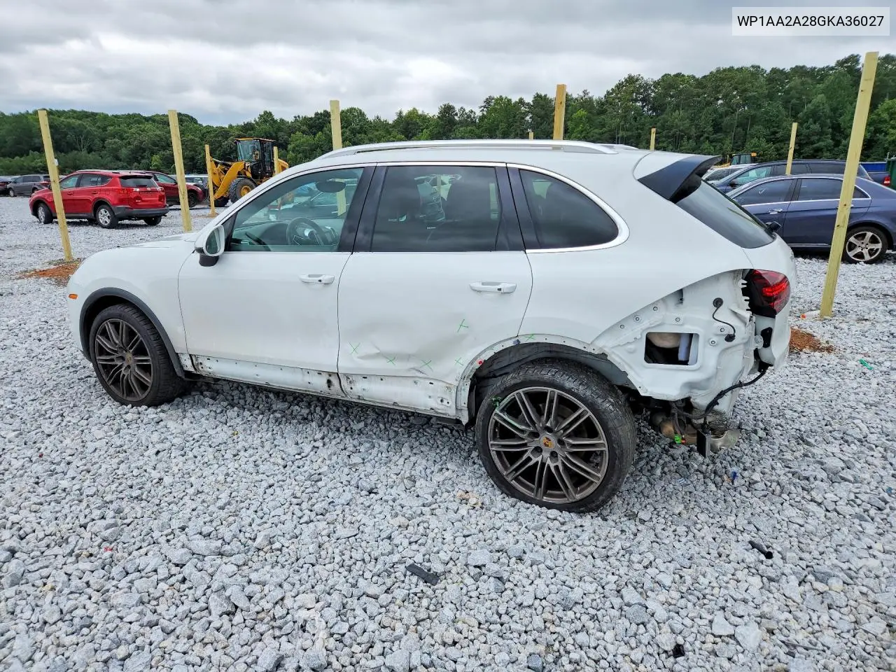 2016 Porsche Cayenne VIN: WP1AA2A28GKA36027 Lot: 60408996