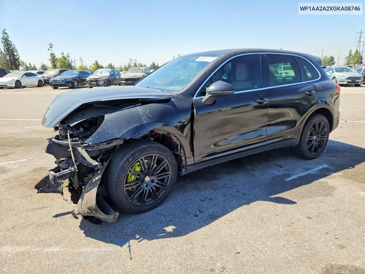 2016 Porsche Cayenne VIN: WP1AA2A2XGKA08746 Lot: 60659176