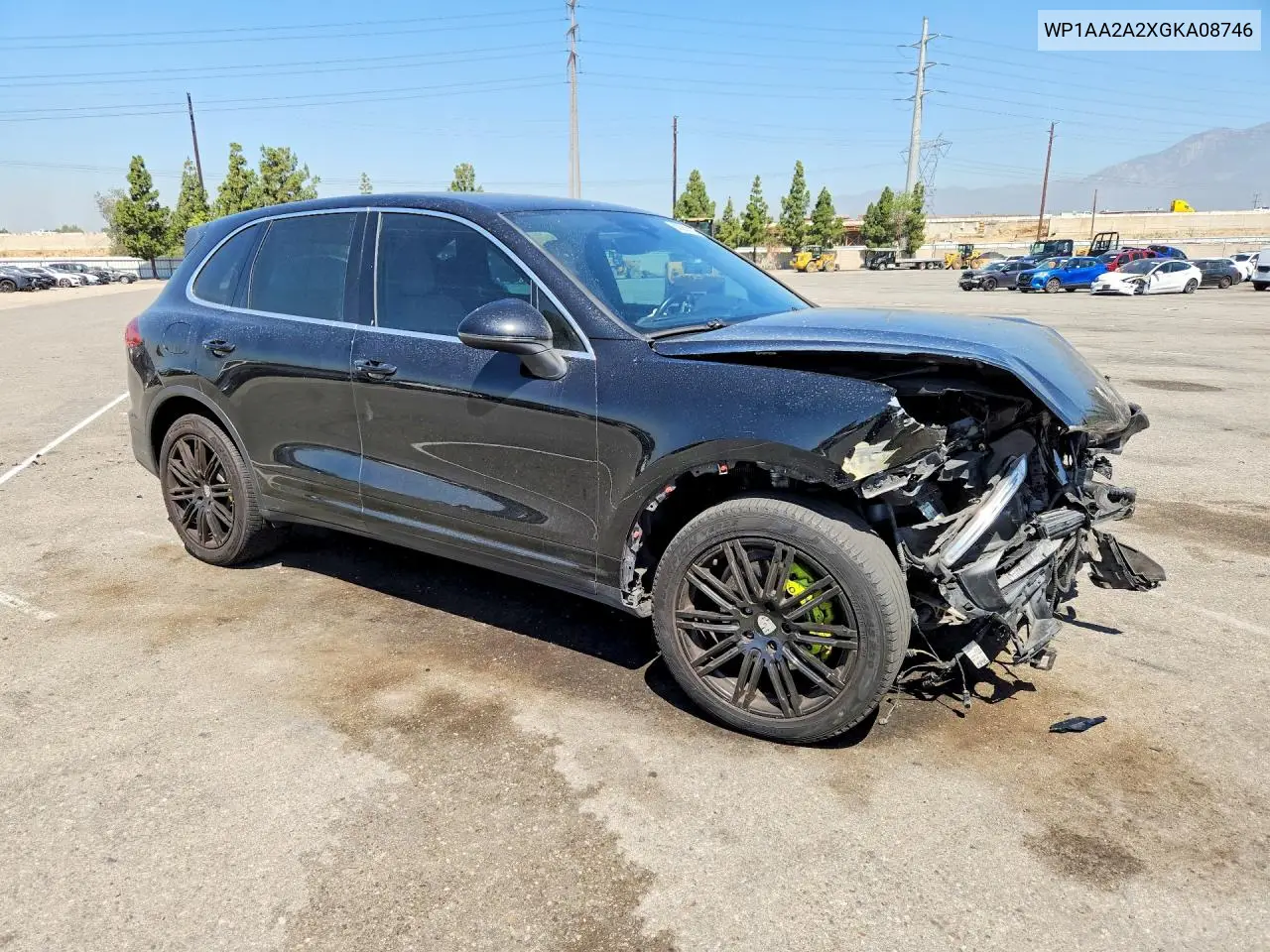 2016 Porsche Cayenne VIN: WP1AA2A2XGKA08746 Lot: 60659176