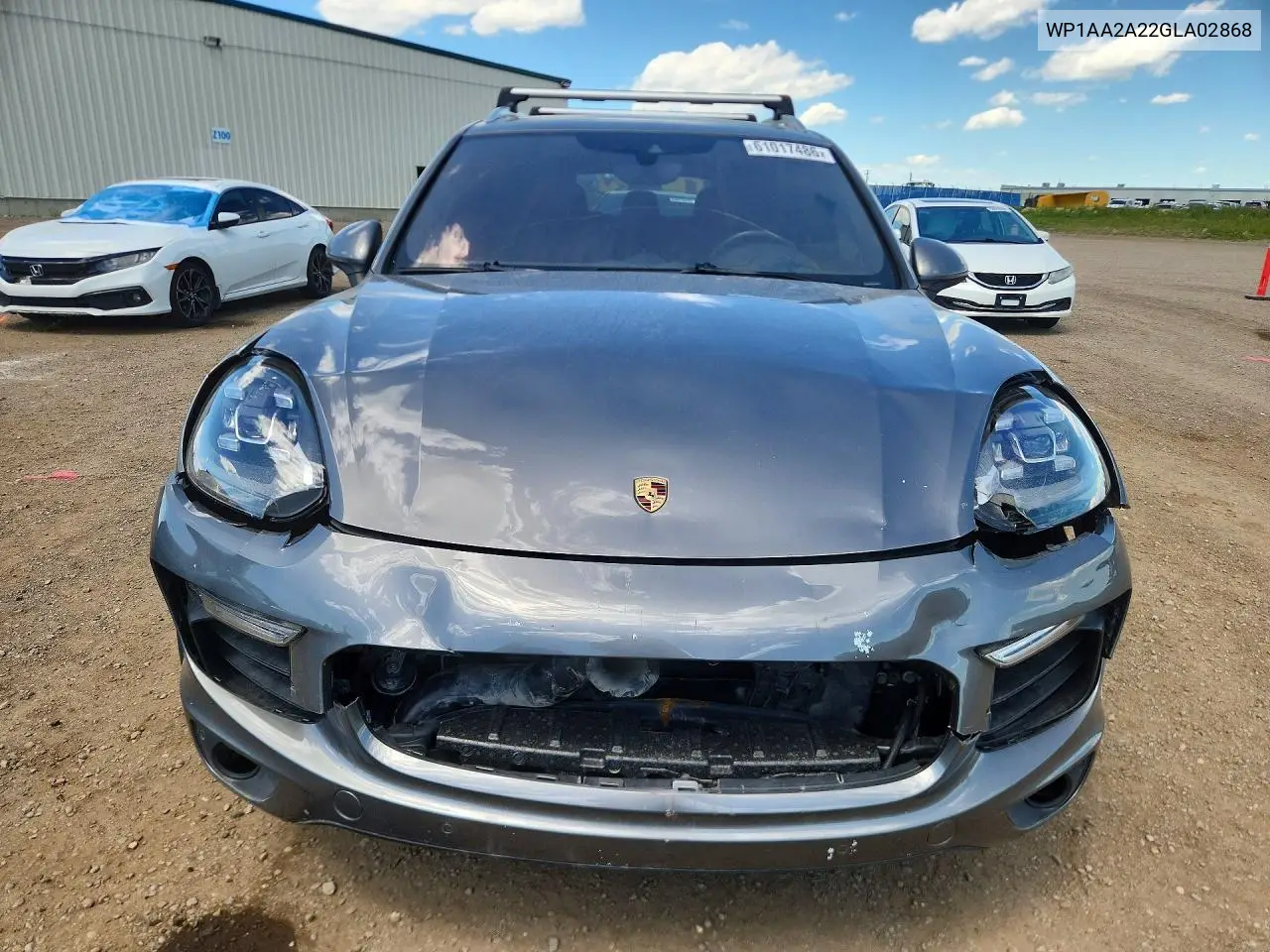 2016 Porsche Cayenne VIN: WP1AA2A22GLA02868 Lot: 61017486