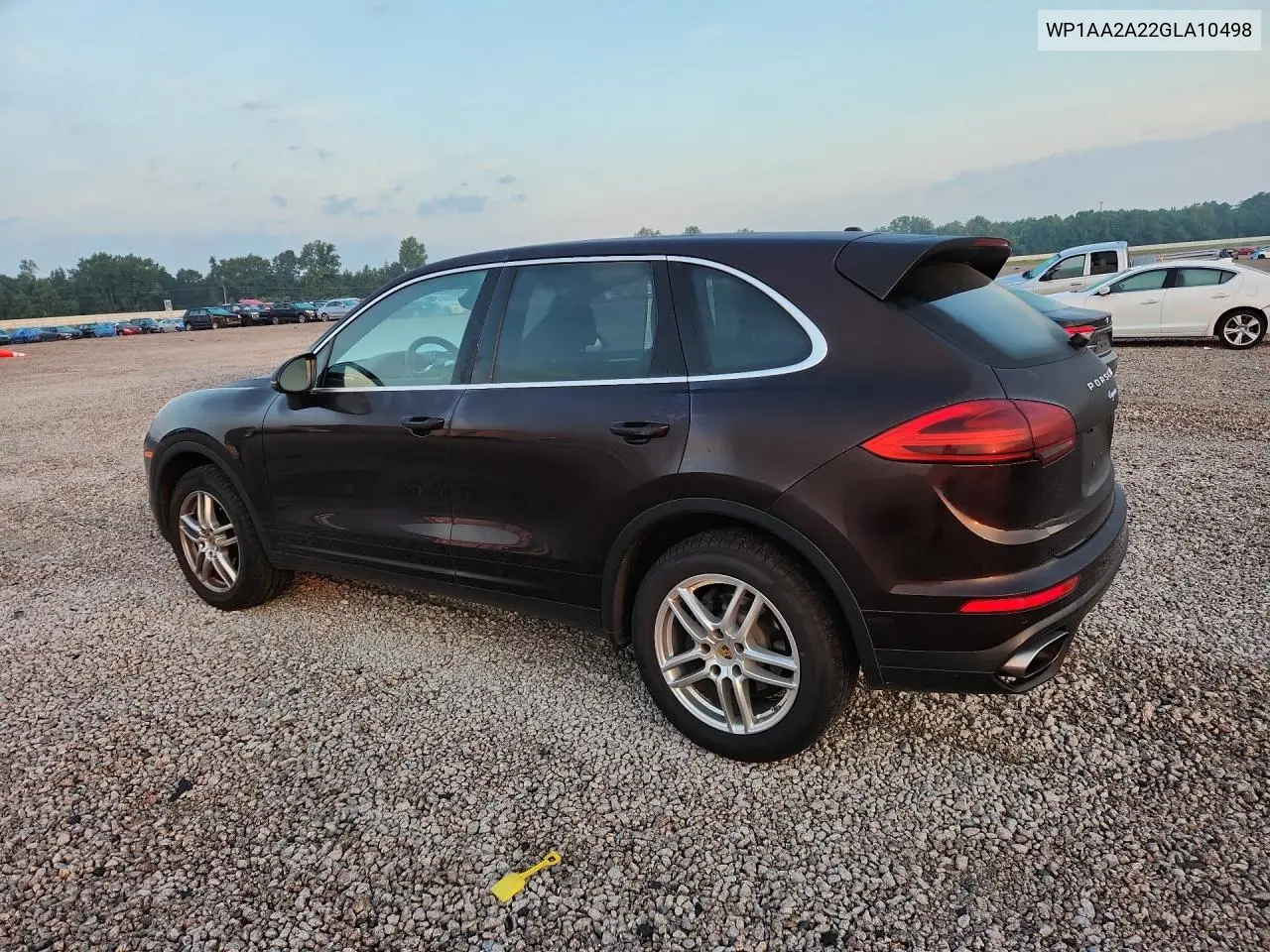 2016 Porsche Cayenne VIN: WP1AA2A22GLA10498 Lot: 61121626